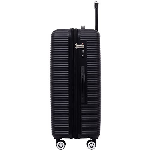 Travelers Club 14 Piece Riddock Luggage and Travel Accessories Set, Black