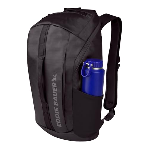 Eddie Bauer Maximus Backpack | 30L | Hiking | Outdoor Gear | Travel | Lightweight | Weather-Resistant | Durable | Rugged | Black