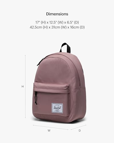 Herschel Supply Co. Unisex Classic Backpack, Pink, 26L, Standard