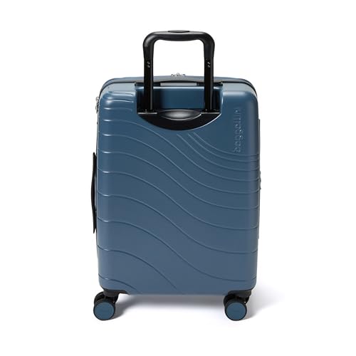 Baggallini Set Wave 22” 4 Wheel Hybrid Carry-On Luggage - Lightweight Carry On Suitcase with Wheels