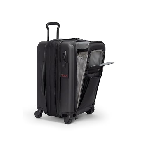 TUMI - Alpha Hybrid International Expandable 4 Wheeled Carry On - Zip Expansion Suitcase for Domestic & International Travel - Black
