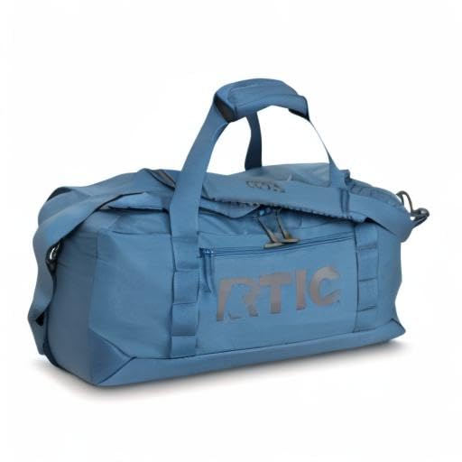 RTIC Road Trip Duffle Bag for Men and Women, Traveling Tote for Camp, Travel, Gym, Weekender, Camping, Overnight, Carry On, Sports, Spacious, Water Resistant, Large, Storm