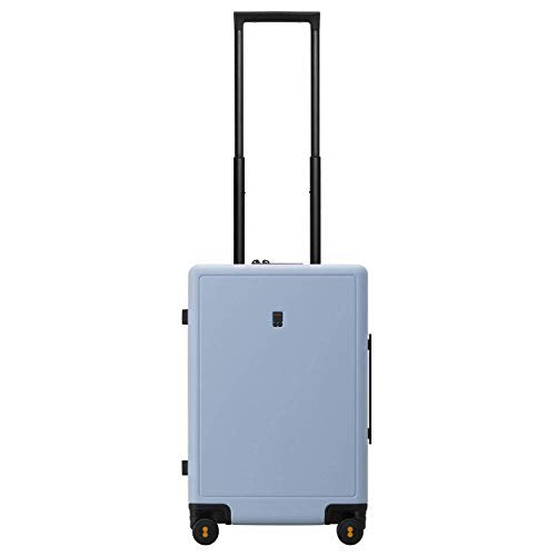 LEVEL8 Elegance PC Matte Hardshell Luggage Set, 20" Carry-On and 24" Checked Medium Luggage - Light Blue