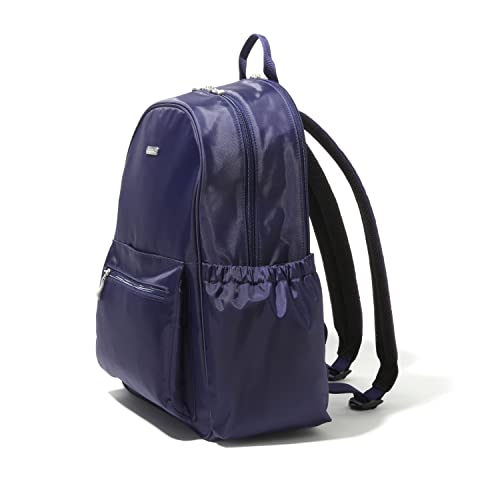 Baggallini Essential Laptop Backpack - 16x12 Inch Travel Backpack with 16" Laptop Sleeve - Lightweight Luggage Backpack