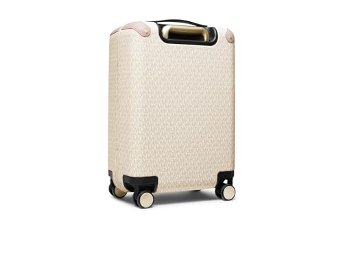 Michael Kors Women's Travel Small Hardcase Trolley, Gold-Tone Hardware/Vanilla/Soft Pink, One Size