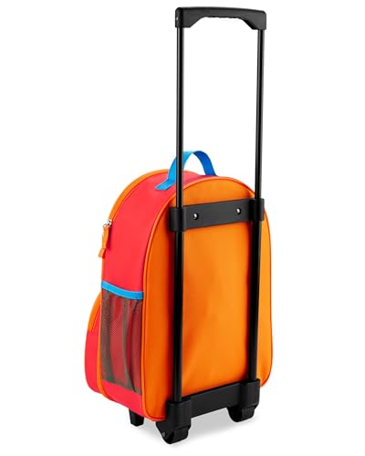 Skip Hop x Sesame Street Toddler Kids Carry-On Rolling Luggage with Wheels, Age 3y+ - Elmo