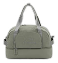 Harley-Davidson Women's Black Opal II Over-Under Weekender Duffel Bag, Green