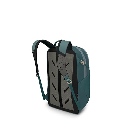 Osprey Flare Commuter Laptop Backpack - Everyday Bag for College, Work, and Travel - with Laptop Sleeve & Bottle Pockets, Cascade Blue/Torrent Blue