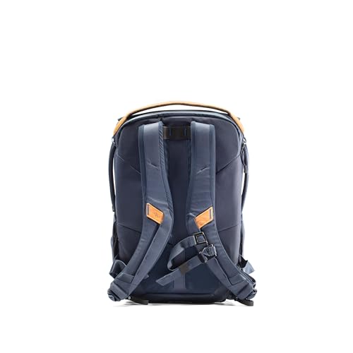 Peak Design Everyday Backpack 20L, Midnight, MagLatch Top, Dual Side Access, FlexFold Dividers, Fits 15" Laptop, For Camera Carry, Daily Commutes or Travel, Versatile Backpack for Men and Women
