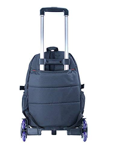 Meetbelify Boys Rolling Backpack Big Kids Backpacks with Wheels for Boys for School Roller Backpack on Wheels Trolley Luggage