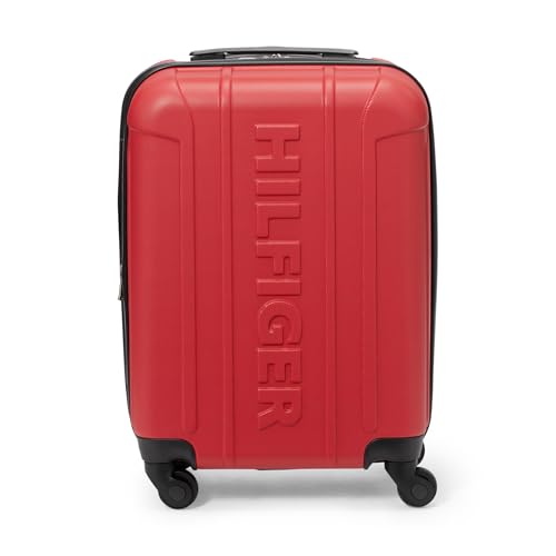 Tommy Hilfiger Unisex Luggage Carry On,Red,Small
