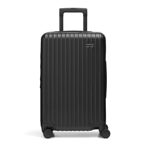 NOMATIC METHOD Roller Luggage: METHOD Carry-On Luggage Perfect for 3-5 Day Trips, Hard Case Luggage for Men and Women (Black)