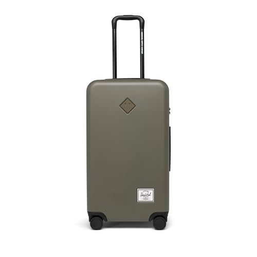 Herschel Supply Co. Unisex Heritage Hardshell Luggage, Ivy Green, Medium - 27 inch
