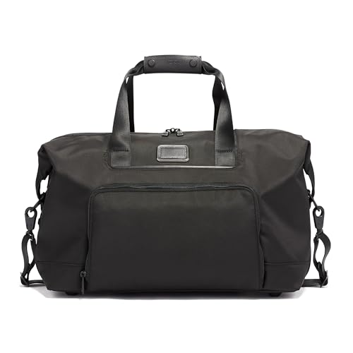 Tumi Alpha 3 Double Expansion Travel Satchel, Official Product, 1.1 gal (31 L) 0 cm 6.2 lbs (2.9 kg), Black, One Size