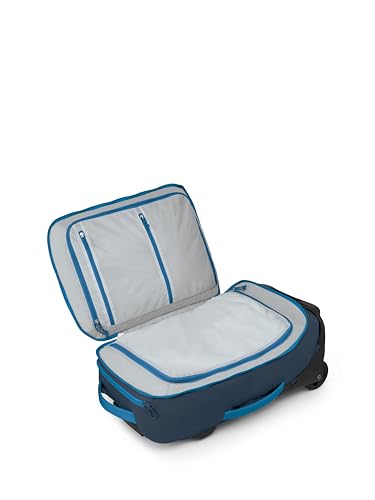 Osprey Transporter Wheeled Carry-On, Blue Flame/Nocturnal Blue