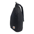 Carhartt Durable Sling Bag, Crossbody Backpack with Side Release Buckle, Tablet Sleeve and Adjustable Strap, Black