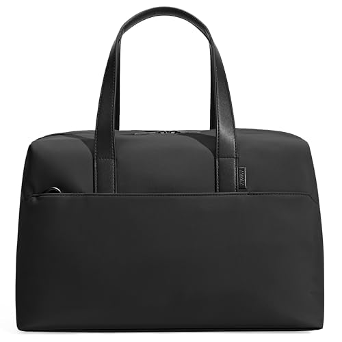 Away The Everywhere Bag - Airline Approved Carry-On Bag with Padded Laptop Pocket, Detachable Shoulder Strap - Water-Repellent Carry-On Duffle Bag - Jet Black