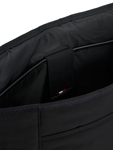 Tommy Hilfiger Mens Travel Messenger, BLACK One Size