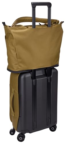 Thule Aion Tote Bag - 100% recycled PFC-free waxed canvas fabric - Detachable inner sling included - 16" padded laptop sleeve - Wet/dry pocket - Internal bottle pocket
