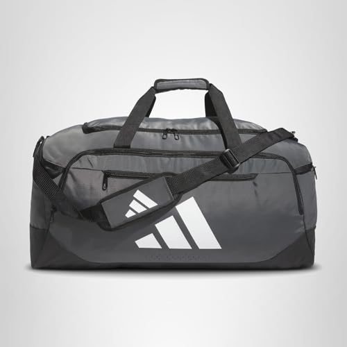 adidas Defender 5 Duffel Bag for Sports, Gym and Travel, Team Dark Grey, OSFA