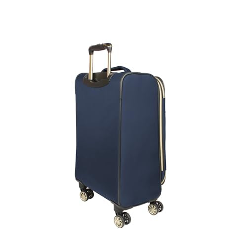 Kenneth Cole REACTION Chelsea Chevron Quilted Luggage, Navy, 20-Inch Carry On