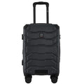 Wrangler ATG Trailway Expandable Hardside Luggage, Jet Black, 22" Carry-On