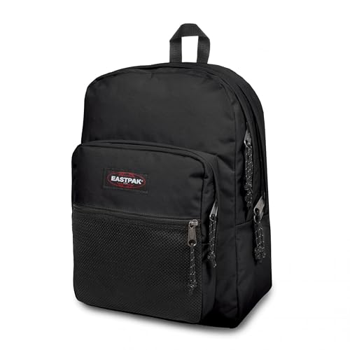 EASTPAK Pinnacle – 38L Everyday Backpack with Dual Compartments, Organizer Front Pocket, Padded Back Panel & Shoulder Straps, Black