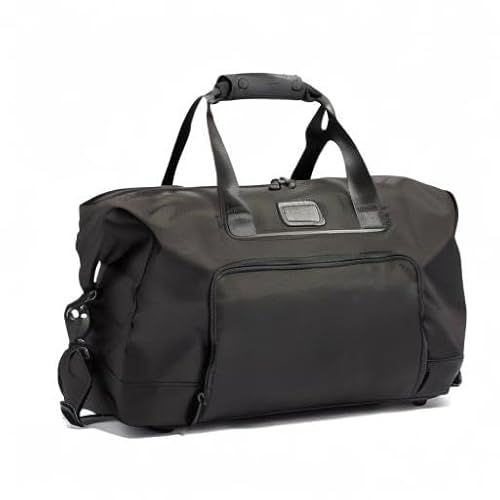 Tumi Alpha 3 Double Expansion Travel Satchel, Official Product, 1.1 gal (31 L) 0 cm 6.2 lbs (2.9 kg), Black, One Size