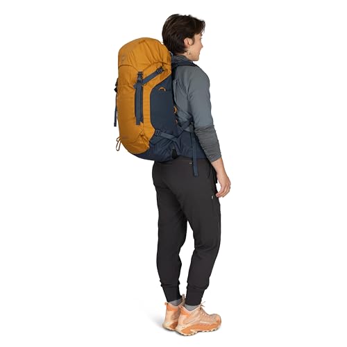 Osprey Kyte LT 35L Women's Backpacking Backpack - Lightweight Hiking & Travel Bag with Waterproof Raincover, Graphite Purple