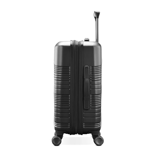 American Tourister Colorlite II 2 Piece Hard Side Expandable Luggage Set with Spinner Wheels, Black