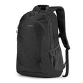 mixi 31L Ultra Lightweight Waterproof Travel Backpack, 18 inch Casual Daypack for Men Women, Durable Spacious Bag for Travel, Sports, Camping, Hiking & College, Black