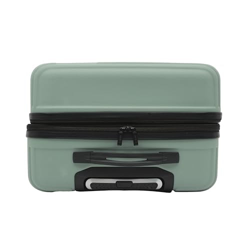 kensie Women's Hillsboro Luggage & Travel Bags Set, Green Granite, 4 Piece Set