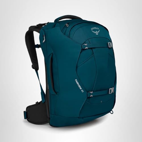Osprey Fairview 40L Women's Travel Backpack, Night Jungle Blue