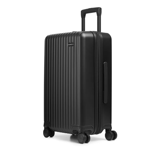 NOMATIC METHOD Roller Luggage: METHOD Carry-On Luggage Perfect for 3-5 Day Trips, Hard Case Luggage for Men and Women (Black)
