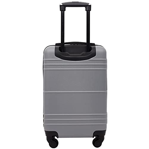 Travelers Club 22" Richmond Spinner Carry-On Luggage, Charcoal