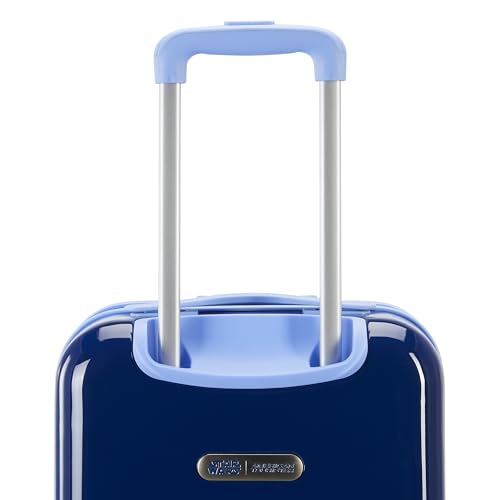 American Tourister Star Wars R2-D2 Carry-On Luggage - Airline Approved, Durable Hardshell with Favorite Rebel Droid - Roll Confidentially with Spinner Wheels & Colorful Adjustable Handle