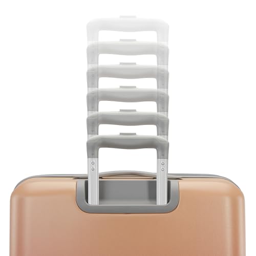 American Tourister Moonlight II Hardside Expandable Luggage with Spinner Wheels, Ombre Peach, Carry-On 20-Inch