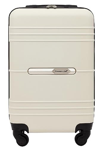 Travelers Club 22" Richmond Spinner Carry-On Luggage, Bone