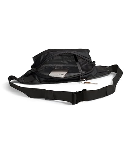 The North Face Explore Hip Fanny Pack | Crossbody Sling with Water Repellent Finish, 3 Liters, Adjustable Strap, TNF Black/TNF White-NPF, One Size