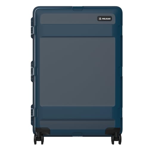 Pelican ATX Hard Case Luggage with Wheels - Waterproof Hardshell - Large Size (30 Inch) Check-In Suitcase (Indigo)
