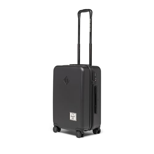 Herschel Supply Co. Heritage Hardshell Large Carry On Luggage, Black