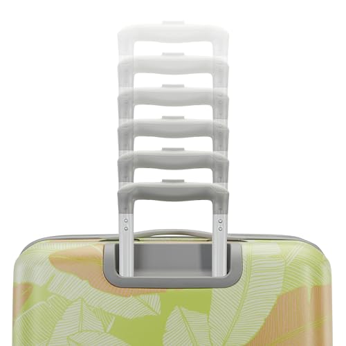 American Tourister Moonlight Hardside Expandable Luggage with Spinner Wheels, Palm, Carry-On 20-Inch