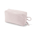 Crinkled Nylon Wide-Open Pouch - Small by MUJI