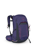 Osprey Tempest 22L Women's Lightweight Hiking Backpack - Small Daypack for Travel & Camping, Deep Fig/Hotspot Pink