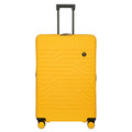 Bric's B|Y Ulisse Checked Luggage with Spinner Wheels – Expandable Lightweighted Hard Shell Suitcase, TSA Combination Lock - Removeable Wash Bag Included - 30 Inch, Mango