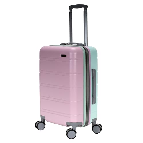 Rockland Tahoe Hardside 20" Expandable Spinner Wheel Carry-on, Mint
