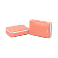 Atlantic 2 Pack Large Washable Packing Cubes (Coral Orange)