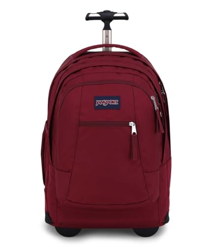 JANSPORT Driver 8 Wheeled Luggage, Red, One Size, Unisex