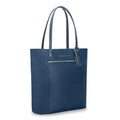 Briggs & Riley Vertical Tote Bag for Women & Men - Nylon Tote Bag for Weekend Travel & Work, Carry On Handbag, Smooth Zipper Closure, Fits 15" Laptop - Rhapsody Collection, Navy