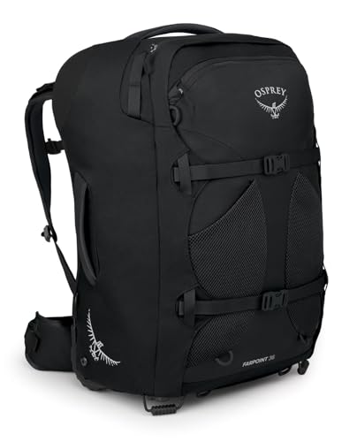 Osprey Farpoint Men's Wheeled Travel Pack 36L, Black